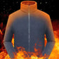 📢70% de réduction！！！📍🎁Veste chaude rembourrée double couche unisexe