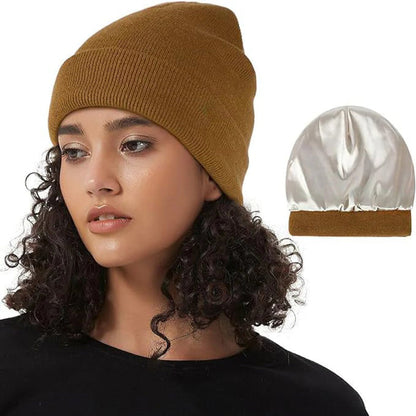 📢📢50 % de réduction !!!✨Hiver unisexe doux bonnet tricot