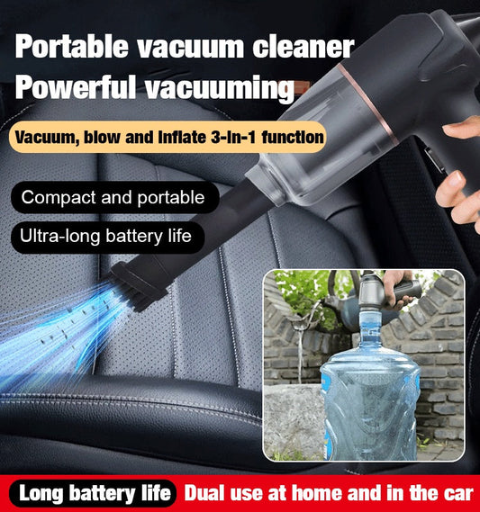 Soldes de fin de saison😍60%OFF🏆Blow, Vacuum, Inflate - Cordless Vacuum Cleaner for Home and Car