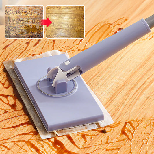 📢📢60% DE RÉDUCTION ! ✨Vadrouille de nettoyage automatique à clips【polyvalente pour la chambre, la salle de bain et la cuisine】💞ne salit pas les mains, très pratique💞