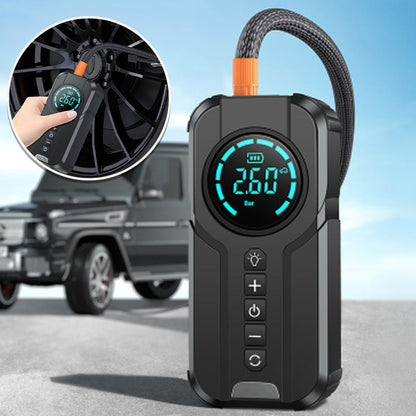 🔥(3 en 1) Allumage d'urgence de la batterie de voiture / Pompe électrique / Trésor de charge