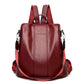 📢📢50 % DE RÉDUCTION !! ⏰ Sac à Dos Femme Grande Capacité – PU, Texture Gaufrée, Élégant 👜