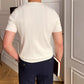 💐50% DE RÉDUCTION ! Pull Manches Courtes Homme – Léger & Aéré pour Mi-Saison 🌿🌞【Offre Limitée】