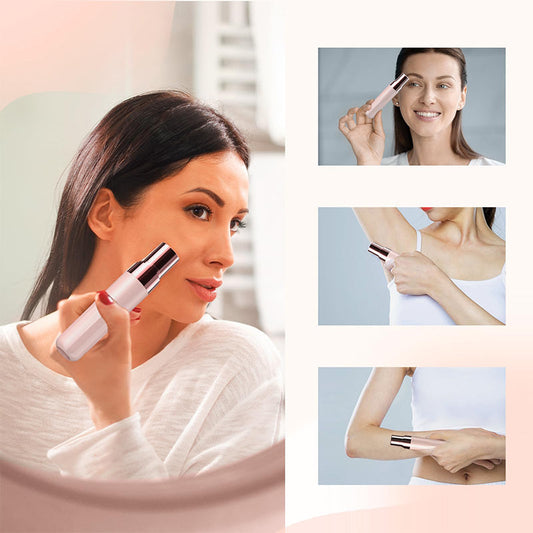 💆‍♀️ 50% DE RÉDUCTION ✨ Épilateur facial sans fil rechargeable – Précis & doux – Idéal pour les sourcils, lèvres ou duvet – léger, pratique et facile à utiliser 🌸🪒💖