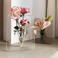 🏺 PROMO LIMITÉE 50% DE RÉDUCTION ! 💥 Vase Cadre Acrylique Moderne – Design Nordique, Transparent, Polyvalent ✨