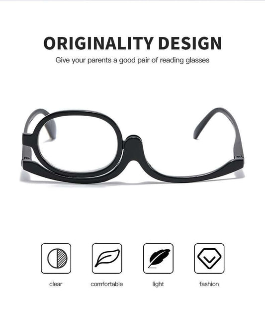 📢📢60 % de réduction !! ⏰Lunettes de maquillage rotatives