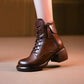📢📢60 %  DE RÉDUCTION !! ⏰Le meilleur cadeau - Bottes pour femmes au style vintage élégant à la française