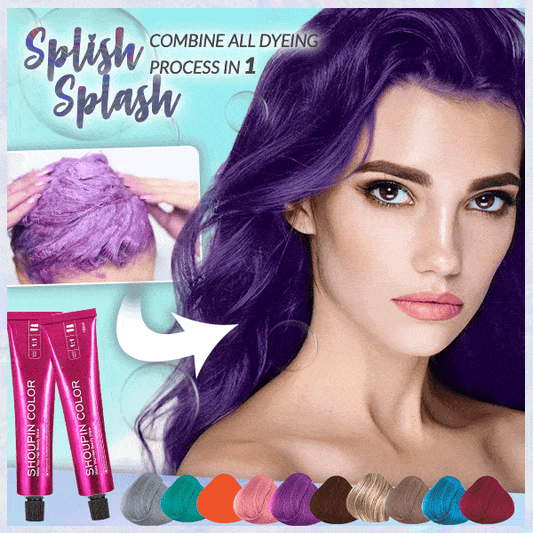📢📢60 % de réduction !!⏰Coloration nourrissante Colorfast (avec kit de couleur)