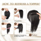 💥50% de rabais sur les soldes à durée limitée 💥  Ceintures de cheveux naturels pour femmes