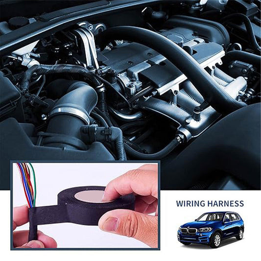 📢📢Achetez 5 obtenez 5 gratuits⏰🚗 Ruban en Tissu pour Faisceau de Câblage Automobile – Haute Température, Protection Antifrottement & Installation Facile 🔧