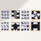 📢📢60 % de réduction !!!🎅Jeu de puzzle éducatif créatif pour enfants en noir et blanc