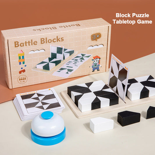 📢📢60 % de réduction !!!🎅Jeu de puzzle éducatif créatif pour enfants en noir et blanc