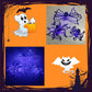 📢📢50% DE RÉDUCTION !! ⏰Décoration Araignée Noire d'Halloween avec Lumière