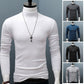📢📢60 % de réduction !!!✨🎅T-shirt thermique en coton à encolure haute