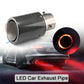📢📢40 % DE RÉDUCTION !! ⏰Embout d'Échappement LED en Fibre de Carbone – Double Couche Anti-Bruit & Fixation 3 Boulons for un Tuning qui Crache du Feu ✨🚗