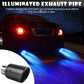 📢📢40 % DE RÉDUCTION !! ⏰Embout d'Échappement LED en Fibre de Carbone – Double Couche Anti-Bruit & Fixation 3 Boulons for un Tuning qui Crache du Feu ✨🚗