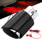📢📢40 % DE RÉDUCTION !! ⏰Embout d'Échappement LED en Fibre de Carbone – Double Couche Anti-Bruit & Fixation 3 Boulons for un Tuning qui Crache du Feu ✨🚗