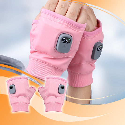 Gants sans doigts chauffants thermostatiques intelligents