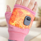 Gants sans doigts chauffants thermostatiques intelligents