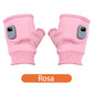 Gants sans doigts chauffants thermostatiques intelligents
