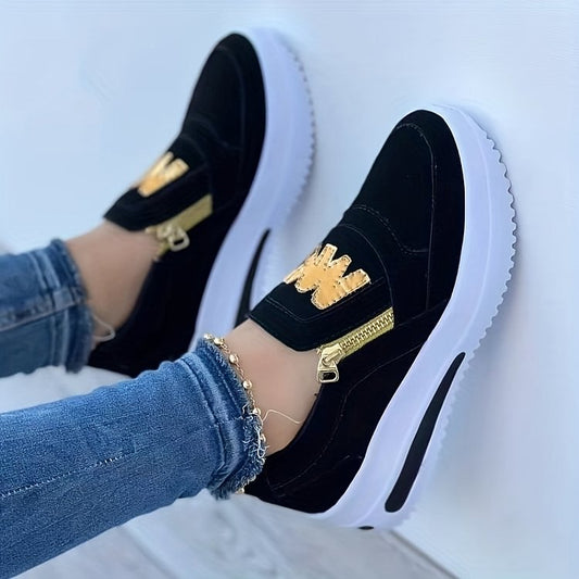 📢📢50% DE RÉDUCTION !! ⏰ Baskets Orthopédiques à Plateforme pour Femmes – Soutien Triple Voûte, Semelle Antidérapante & Confort Pieds Nus 🥿👣