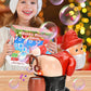 📢📢60% DE RÉDUCTION !!! 🎅Cadeaux de Noël🎅Fun Santa bubble machine🎄