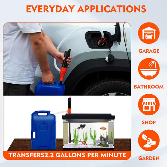 📢📢50 % de réduction !! ⏰Ensemble de Pompe de Transfert Électrique Portable Multi-Usage