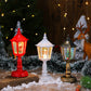 🔥50 % OFFRE SPÉCIALE DE NOËL🎅Lanterne boule à neige lumineuse avec musique pour Noël