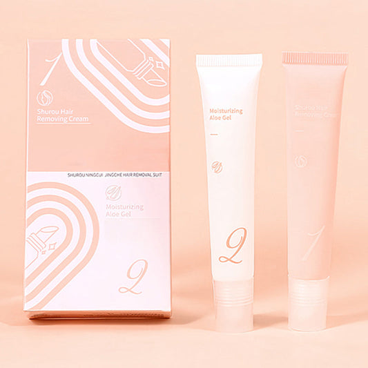 🎁Achetez 3 sets et obtenez-en 5 gratuit✨🤩 Kit de Crème Épilatoire pour Femmes