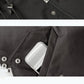 🔥Veste mi-longue pour hommes avec fourrure synthétique amovible