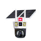 🔥vente à chaud🔥Caméra de surveillance solaire intelligente à 360° avec moniteur à triple écran