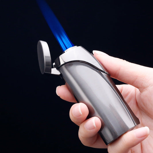 Touch Screen Rechargeable Windproof Triple Jet Flame Lighter