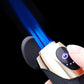 Touch Screen Rechargeable Windproof Triple Jet Flame Lighter