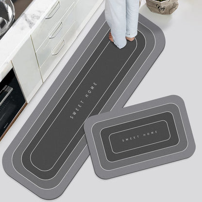 🚿 50% DE RÉDUCTION ! 🦶 Tapis de Sol Antidérapant DryMat – Ultra-Absorbant, Séchage Rapide & Confort Moelleux 🛁