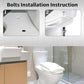 💥Kit de vis de fixation de siège de toilettes haute performance