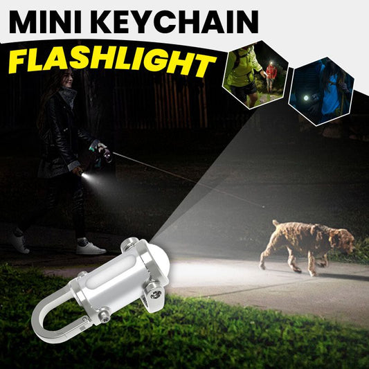 ✨✨💡Vente chaude 70% de réduction 🔥 1200lm super lumineux Mini porte - clés lampe de poche étanche