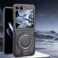✨Luxury PU Leather Magnetic Phone Case with Ring Stand for Galaxy Z Flip Series