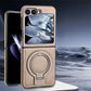 ✨Luxury PU Leather Magnetic Phone Case with Ring Stand for Galaxy Z Flip Series