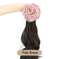 💥Offre à moitié prix pour les 2 derniers jours 💥Perruque bouclée de haute qualité avec pince en cheveux roses