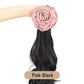 💥Offre à moitié prix pour les 2 derniers jours 💥Perruque bouclée de haute qualité avec pince en cheveux roses