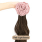 💥Offre à moitié prix pour les 2 derniers jours 💥Perruque bouclée de haute qualité avec pince en cheveux roses