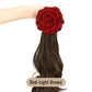 💥Offre à moitié prix pour les 2 derniers jours 💥Perruque bouclée de haute qualité avec pince en cheveux roses