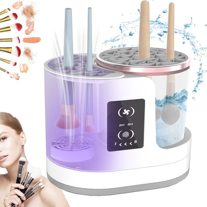 🖌️Nettoyeur de pinceaux de maquillage électrique 3 en 1💕