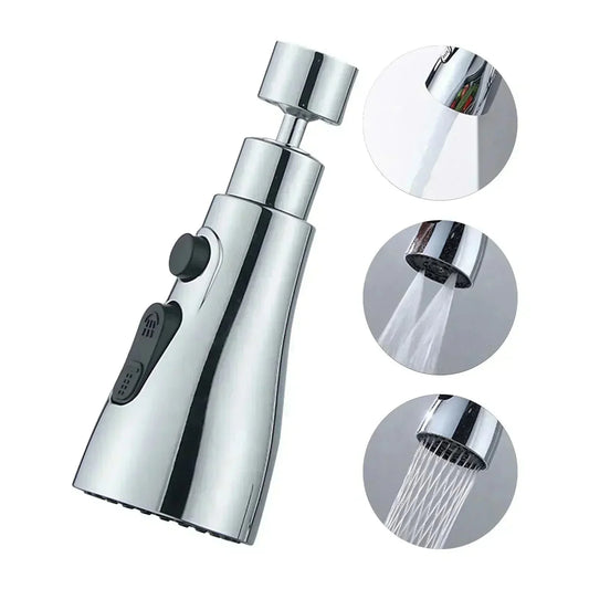 Offre de réduction⌛ Tête d'arrosage de robinet de cuisine rotative 360° à 3 fonctions