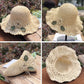 👒Élégant Chapeau de Paille au Crochet avec Détail à Volants🌷