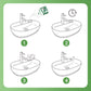 Nettoyant Polyvalent pour Salle de Bain-💡 Astuce : Diluez-le pour un entretien quotidien rapide !