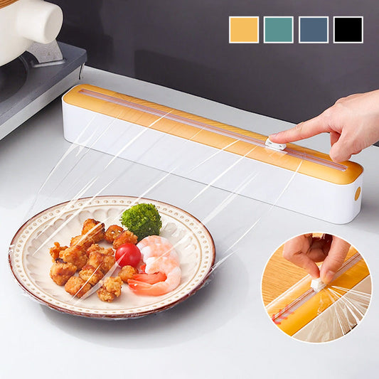 📢📢50 % de réduction !!!🎅Distributeur mural de film alimentaire pour cuisine