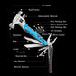 🔥 Marteau multifonctionnel multitool Camping accessoires