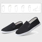 Chaussures de travail unisexes respirantes à enfiler en tissu mille couches