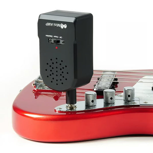 🔥 Mini Guitar Amp Pro 🎸 30W Son HD 🔊 20H d'Autonomie 🔋 Prêt pour le Busking 🌆